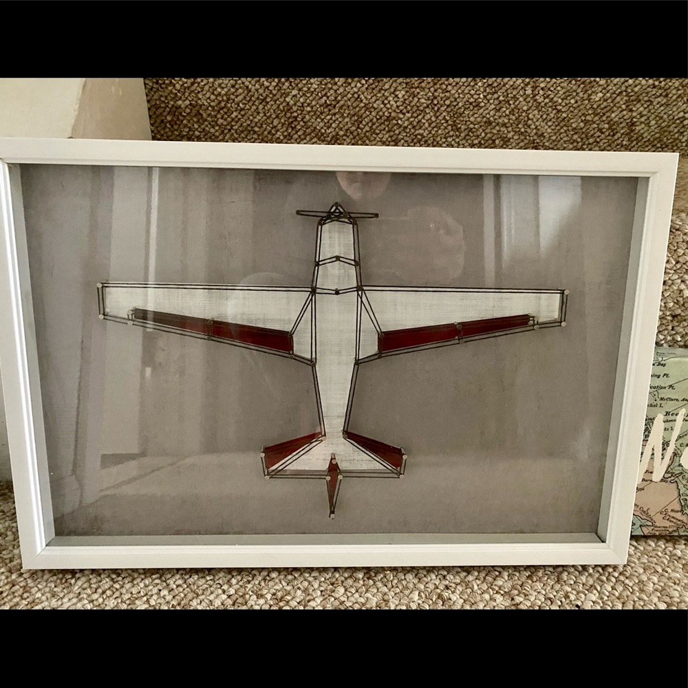 Airplane Pin Print